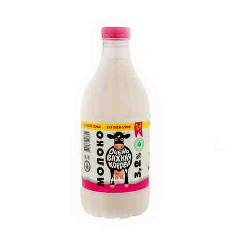 Молоко Пастеризованное Очень Важная Корова 3,2% 1,4кг пэт арт. 101009004