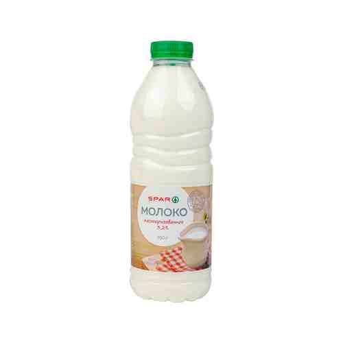 Молоко SPAR Пастеризованное 3,2% 950г арт. 100135084