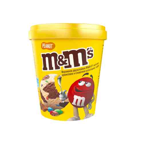 Мороженое Двухслойное M&M'S 450мл арт. 101099281