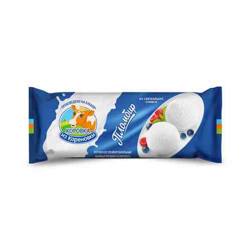 Мороженое Коровка из Кореновки Пломбир Ванильный 400г арт. 100358165