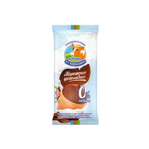 Мороженое Шоколадное без Сахара Коровка из Кореновки 80г арт. 101099038