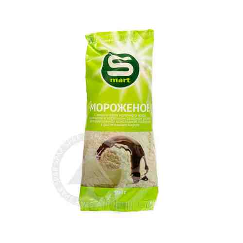 Мороженое SMART с Растительным Жиром В Вафельном Рожке 6% 100г арт. 100053214