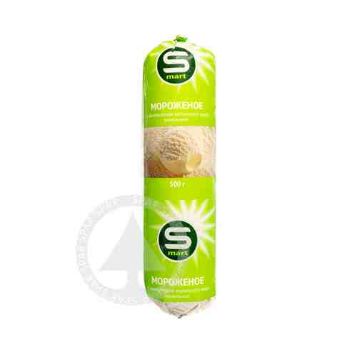 Мороженое SMART Ванильное с Растительным Жиром 3% 500г арт. 100053193