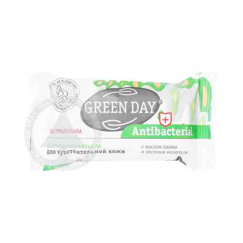 Мыло Green Day Антибактериальное Олива и Овсяное Молочко 90г арт. 100814600