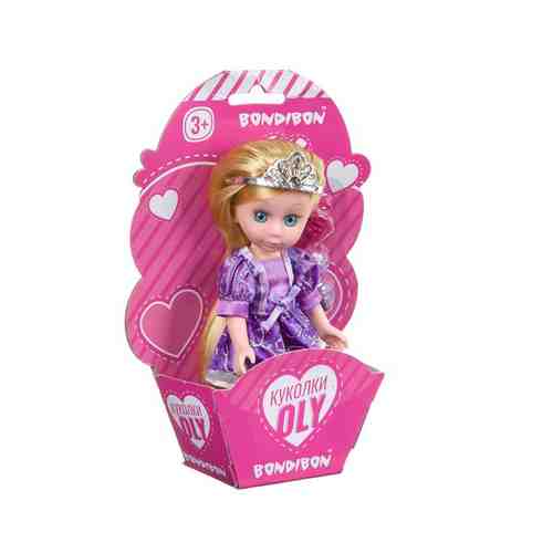 Набор Игровой Кукла Oly с Аксессуарами Фиолетовая Bondibon арт. 101185067