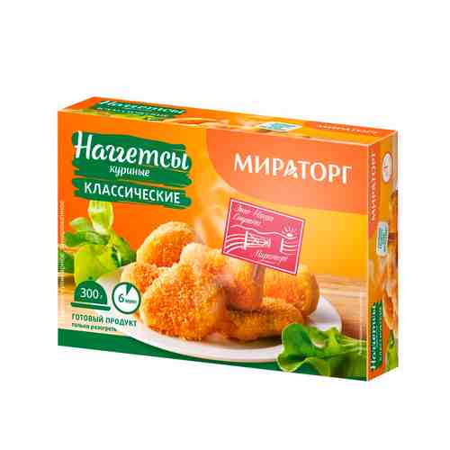 Наггетсы Куриные Классические Мираторг 300г арт. 178525