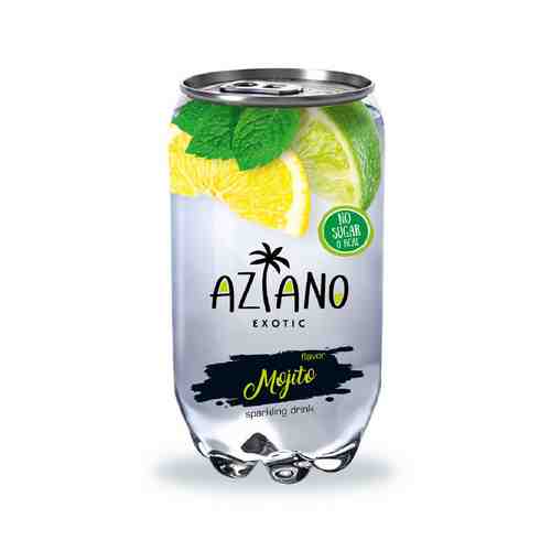 Напиток Aziano Мохито Газированный 0,35л Пэт арт. 101190667