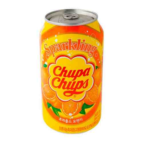 Напиток Chupa Chups Апельсин Газированный 0,345л ж/б арт. 100806087