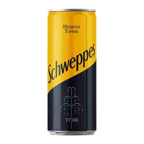 Напиток Schweppes Индиан Тоник Газированный 0,33л ж/б арт. 1704464