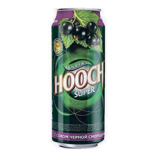 Напиток Слабоалкогольный Хуууч Супер Черная Смородина 7,2% 0,5л арт. 100365023
