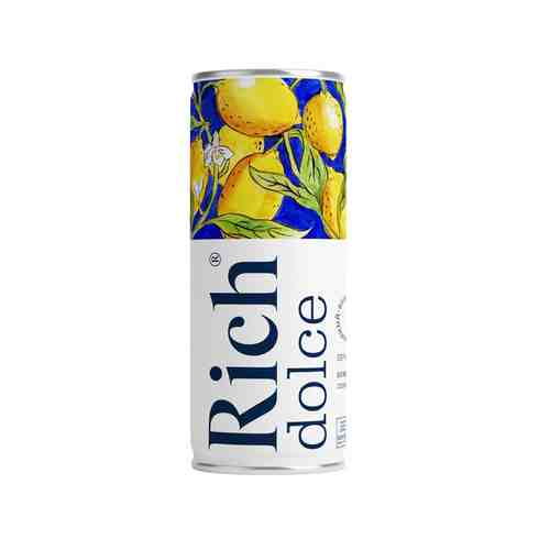 Напиток Сокосодержащий Rich Dolce Лимон Виноград 330мл ж/б арт. 101109937