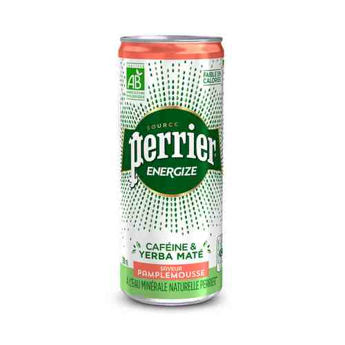 Напиток Тонизирующий Perrier Energize Газированный со Вкусом Грейпфрута 0,33л ж/б арт. 101198706