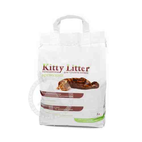 Наполнитель для Кошачьего Туалета Kitty Litter Древесный 5л арт. 183263