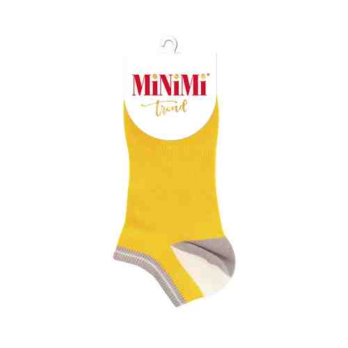 Носки Mini Trend Двухцветная Пятка Giallo р.35-38 арт. 101150770