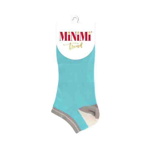 Носки Mini Trend Двухцветная Пятка Turchese р.39-41 арт. 101150833