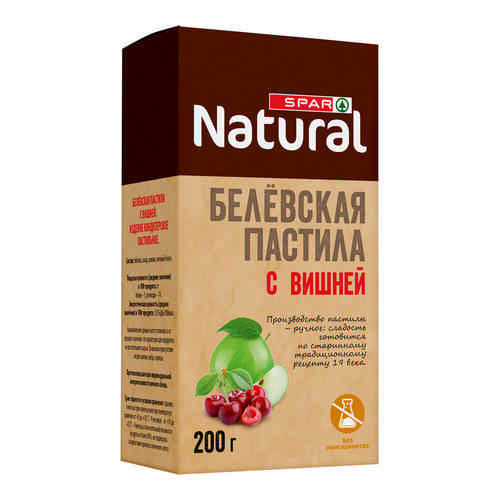 Пастила SPAR NATURAL с Вишней 200г арт. 100832242