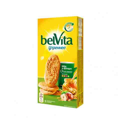 Печенье Belvita Утреннее Мед Орех 225г арт. 100528064