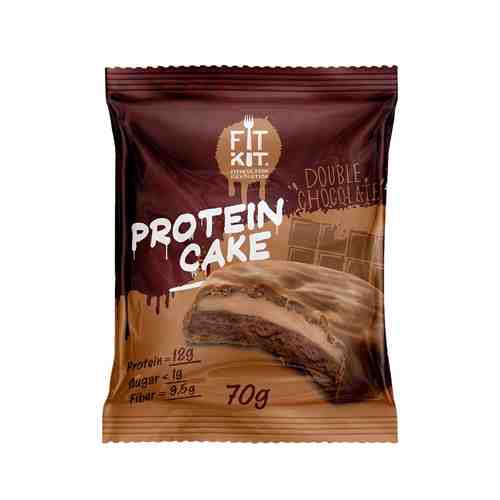 Печеньe Fit Kit Protein Cake Двойной Шоколад 70г арт. 101201899