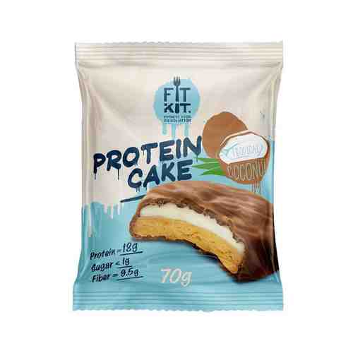 Печеньe Fit Kit Protein Cake Тропический Кокос 70г арт. 101201881