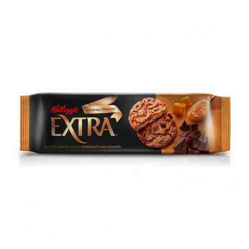 Печенье Kellogg'S Exstra Гранола с Шоколадом и Карамелью 150г арт. 100707661