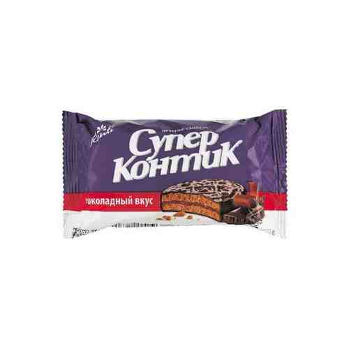 Печенье Супер Контик Шоколадный Вкус 100г арт. 183770