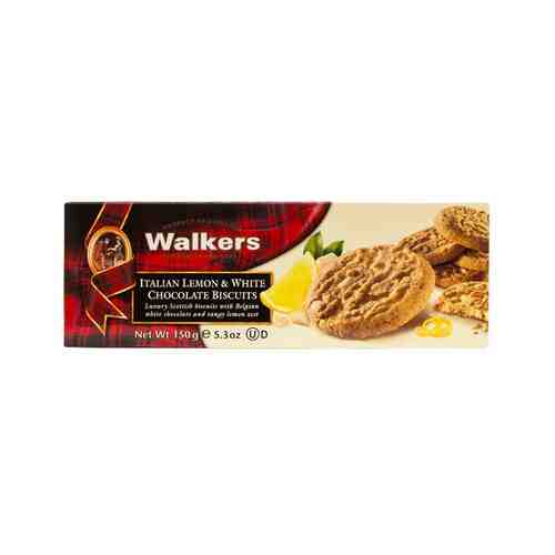 Печенье Walkers Итальянский Лимон и Белый Шоколад 150г арт. 100869029