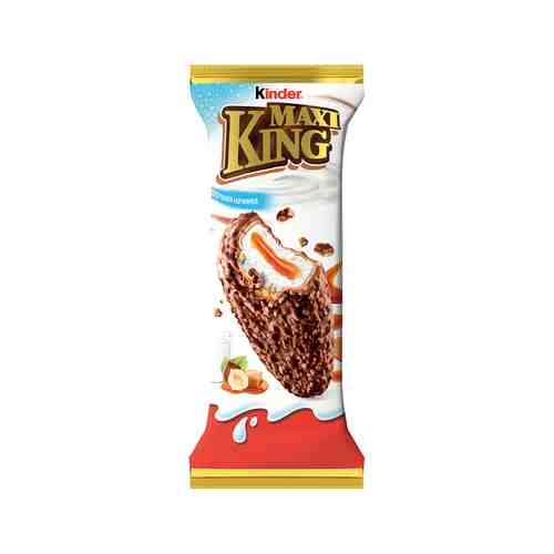 Пирожное Kinder Maxi King Молочный Шоколад и Лесной Орех 35г арт. 103408