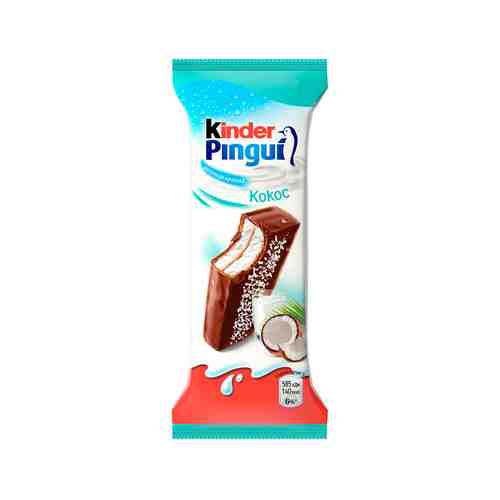 Пирожное Kinder Pingui Тропический Кокос 30г арт. 103406