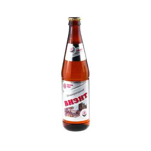 Пиво Визит Безалкогольное 0,5л Стекло арт. 100806520