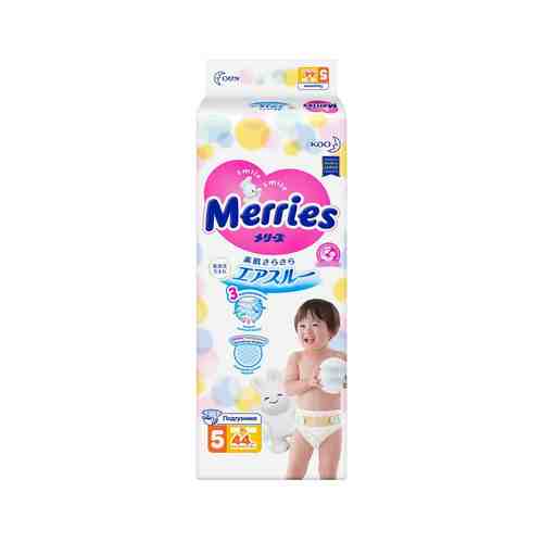 Подгузники Merries Xl 12-20кг 44шт арт. 100262462