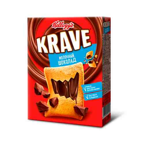 Подушечки Krave Молочный Шоколад 220г арт. 101066076