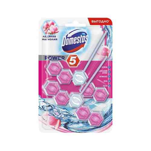 Подвеска для Унитаза Domestos Power 5 Ледяная Магнолия 55г арт. 101189261