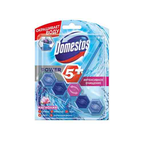 Подвеска для Унитаза Domestos Power 5 Видимая Защита Магнолия 53г арт. 101098633