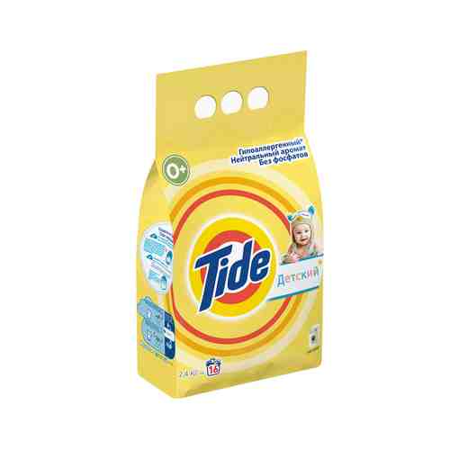 Порошок Стиральный Tide Автомат Детский 2,4кг арт. 100137590