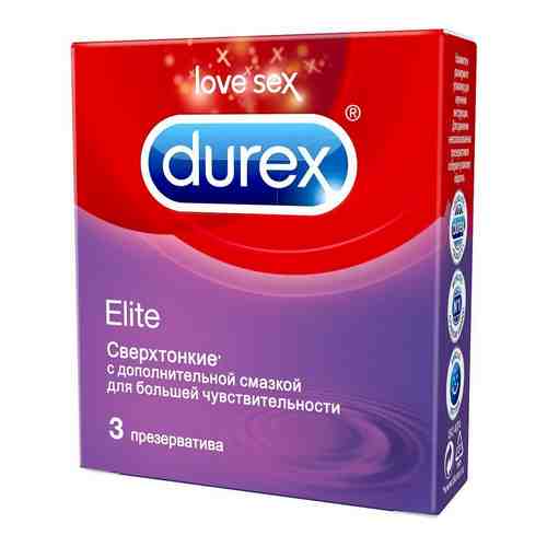 Презервативы Durex Elite №3 арт. 139895