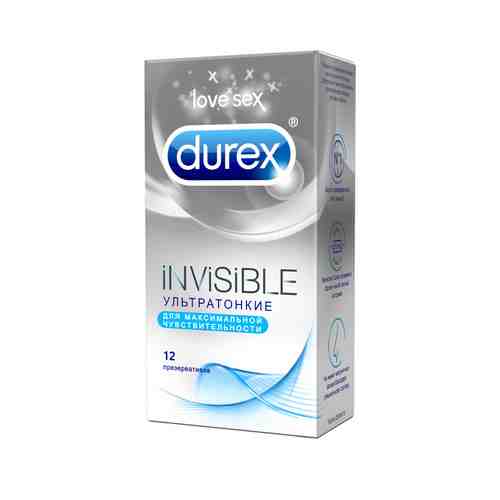 Презервативы Durex Invisible №12 арт. 100328581