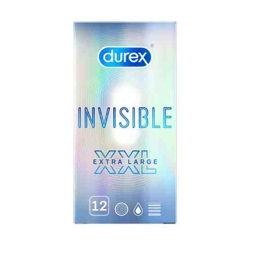 Презервативы Durex Invisible XXL №12 арт. 101171124