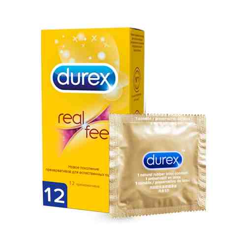 Презервативы Durex Real Feel №12 арт. 139894