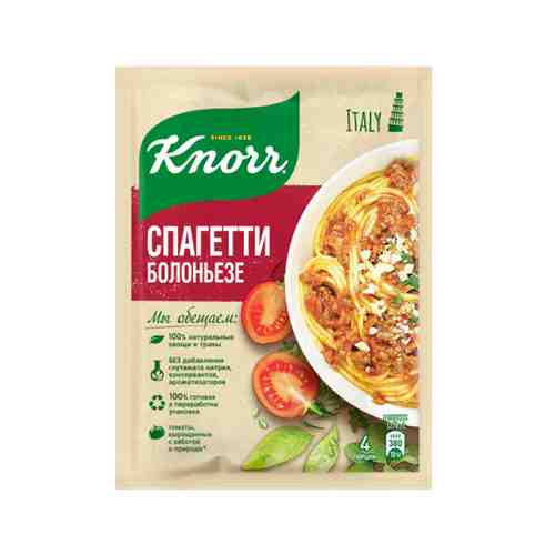 Приправа Knorr на Второе для Спагетти Болоньез Knorr 25г арт. 100328572