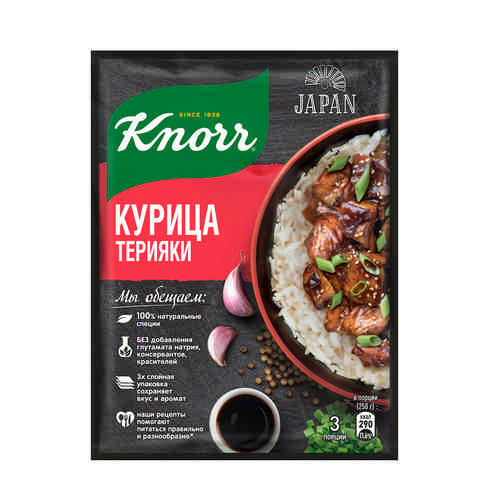 Приправа Knorr на Второе Курица Терияки 28г арт. 101032239