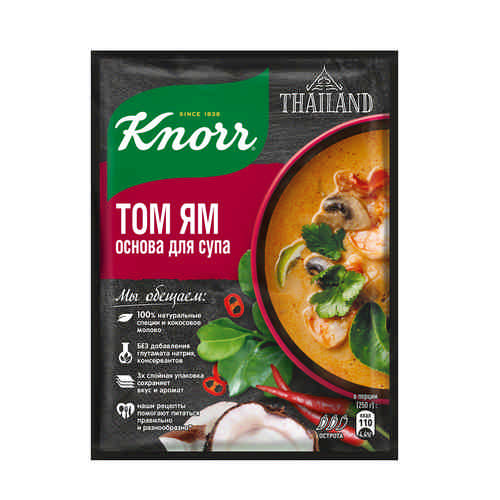 Приправа Knorr Основа для Супа Том Ям 31г арт. 101032221