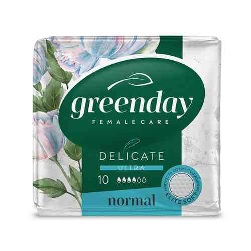Прокладки Green Day Delicate Ultra Normal Dry 10шт арт. 101197463