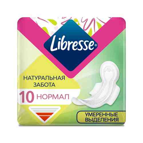 Прокладки Libresse Natural Care Ultra Normal 10шт арт. 1707213