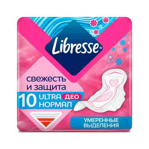 Прокладки Libresse Ultra Normal Dеo 10шт арт. 149425