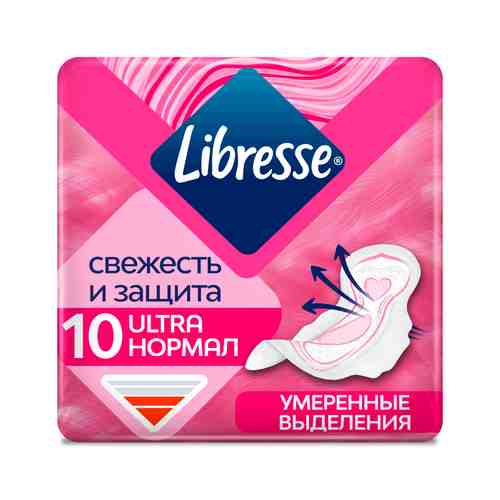 Прокладки Libresse Ultra с Мягкой Поверхностью 10шт арт. 5202412