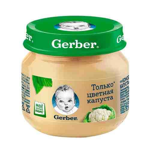 Пюре Gerber Цветная Капуста 80г арт. 126419