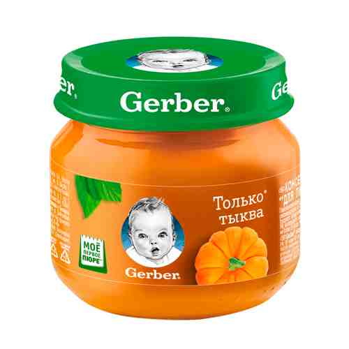 Пюре Gerber Тыква 80г арт. 122920