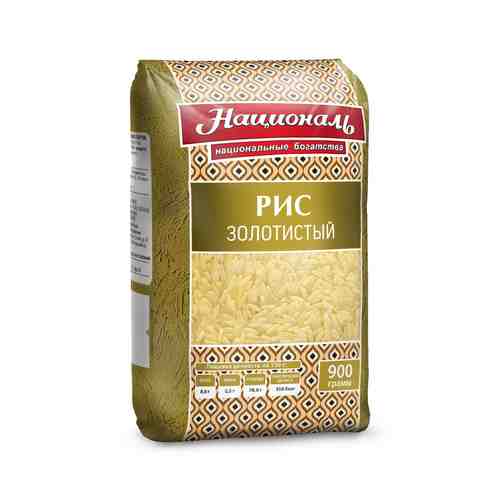 Рис Националь Золотистый 900г арт. 113735