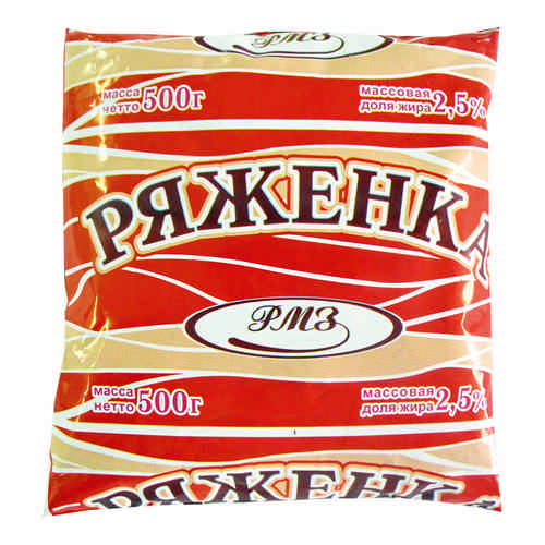 Ряженка 2,5% 0,5л арт. 169600