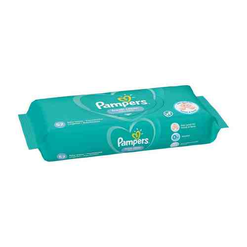 Салфетки Pampers Baby Fresh Влажные Детские 52шт арт. 100792025